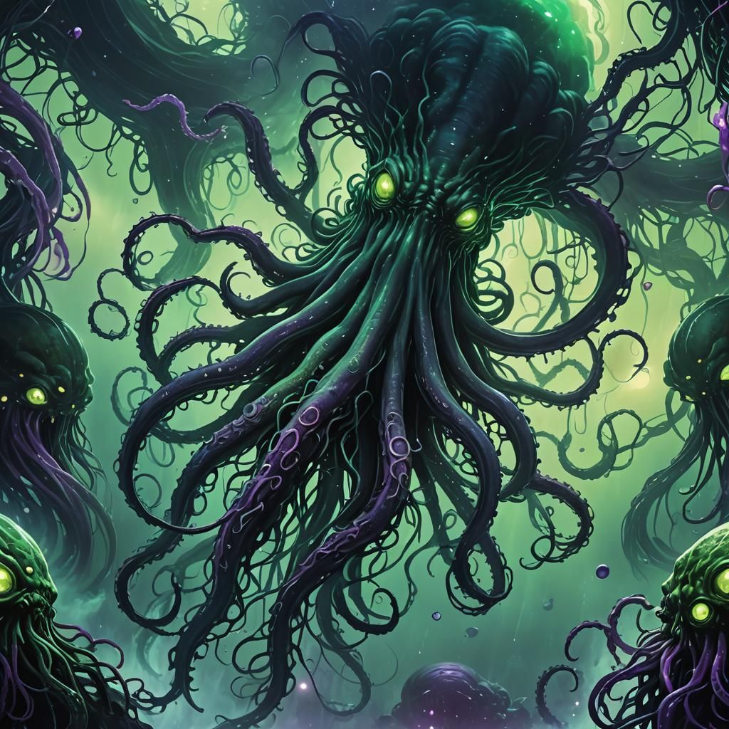 Lovecraftian Entity Emerges from the Deep Sea