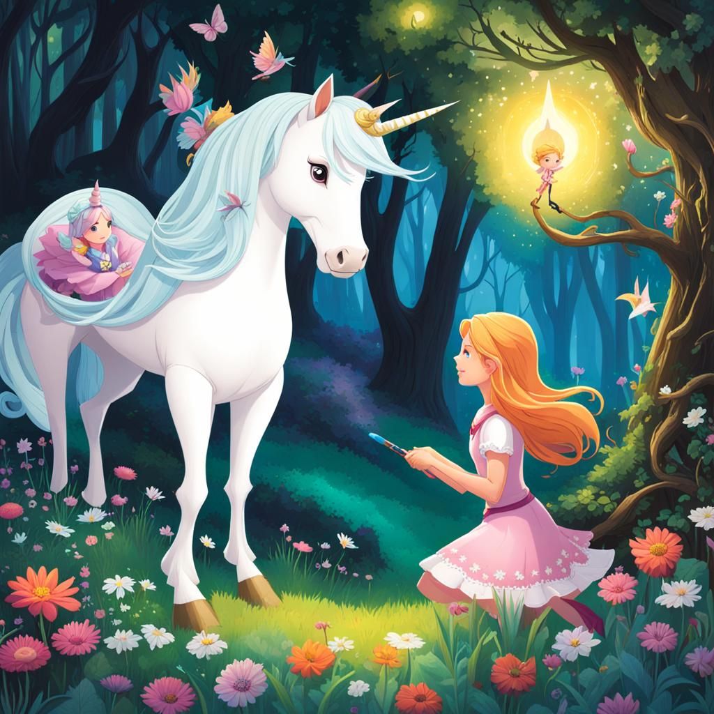 Loreline's Enchanted Quest: A Unicorn's Tale