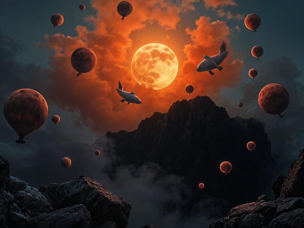 The Futility of Words: An AI Image Concept