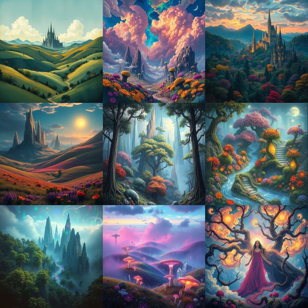 Enchanting Fantasy Realm