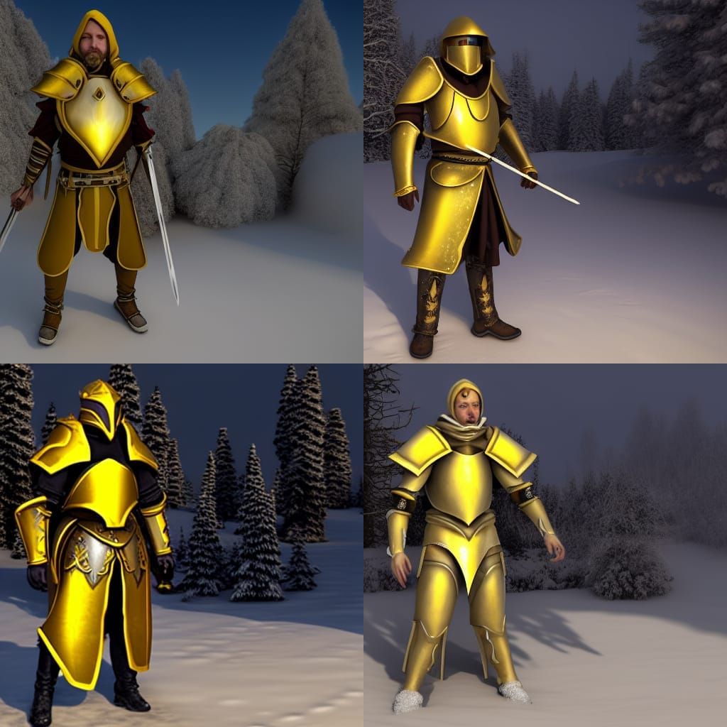 Cleric in Chitin Armor Ready to Fire