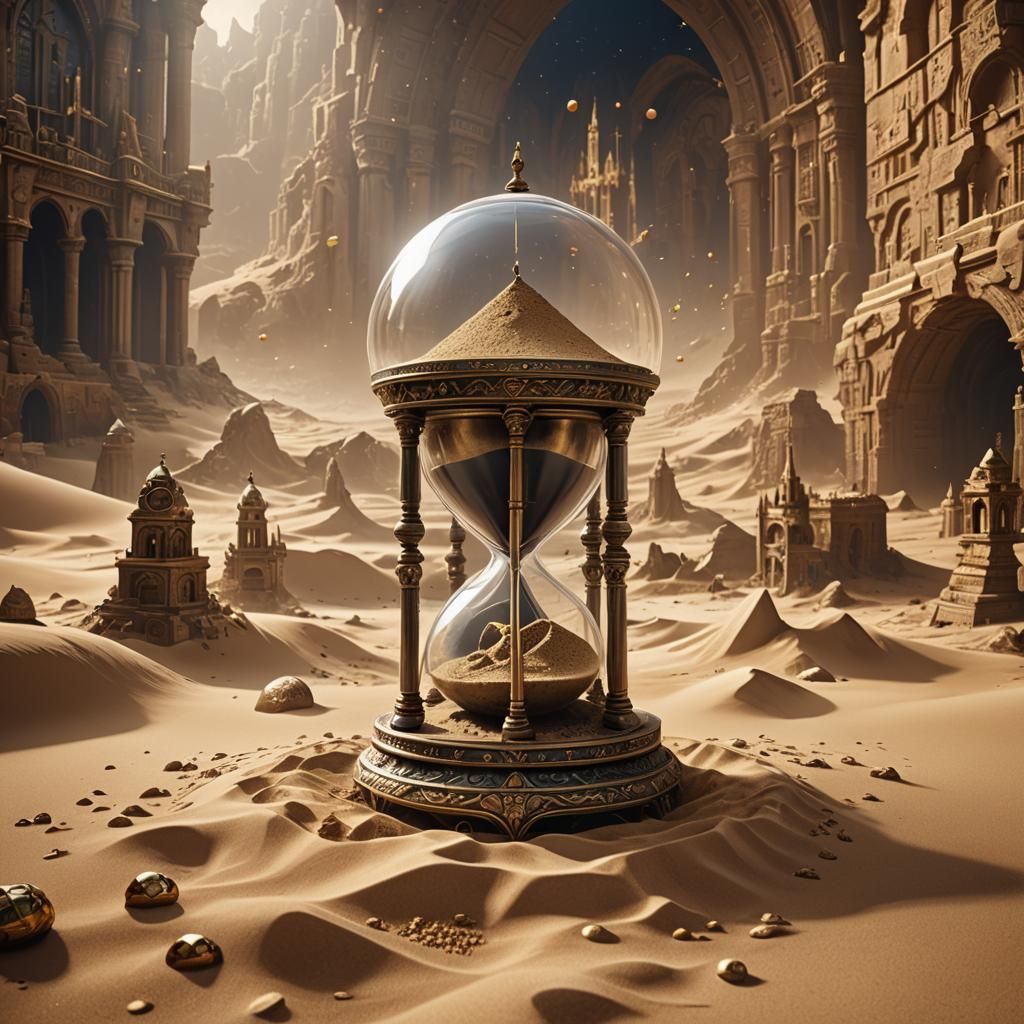 The Holy Grail in a Sand Clock