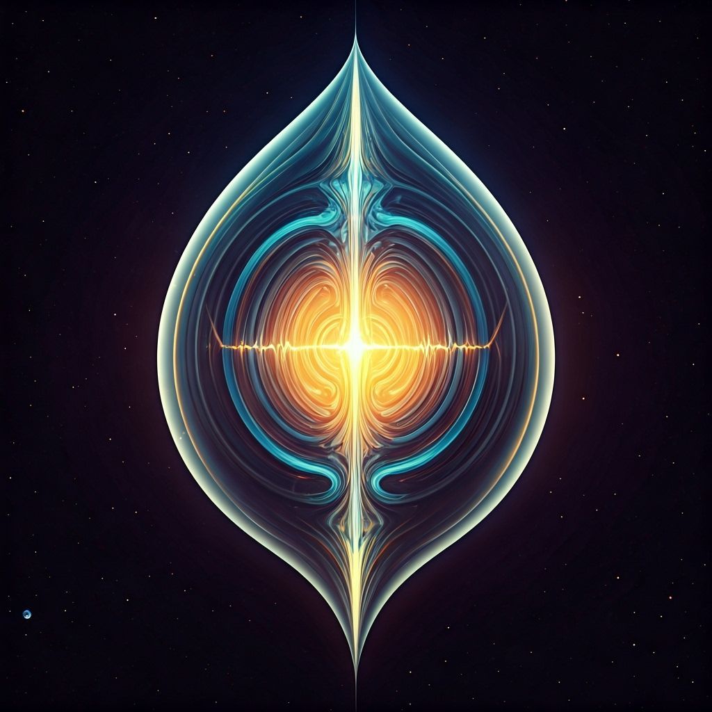 Deep space , Universe Connected ...