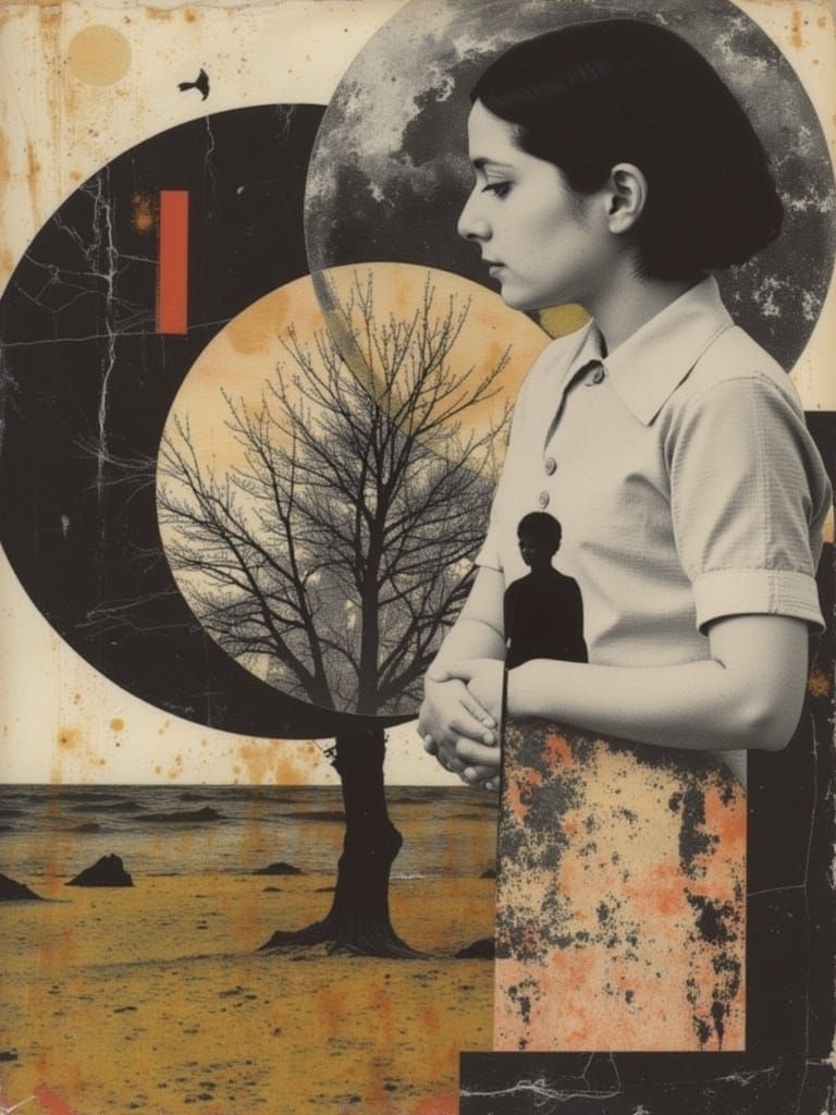 Surreal Dreamscape of a Fragmented Mind