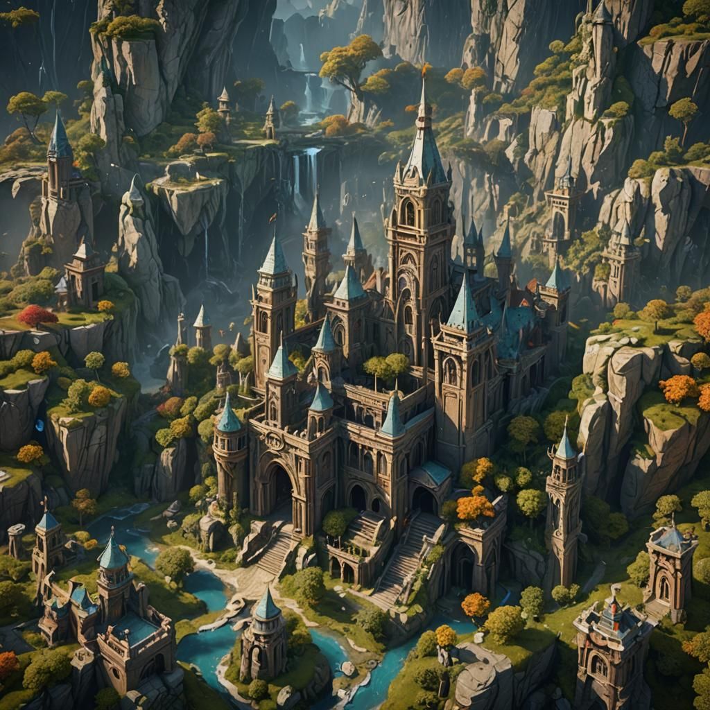 Detailed Matte Painting in Unreal Engine 5