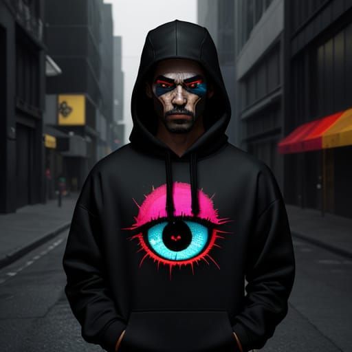 Gritty Urban Rapper in Hyper-Realistic 3D Animation