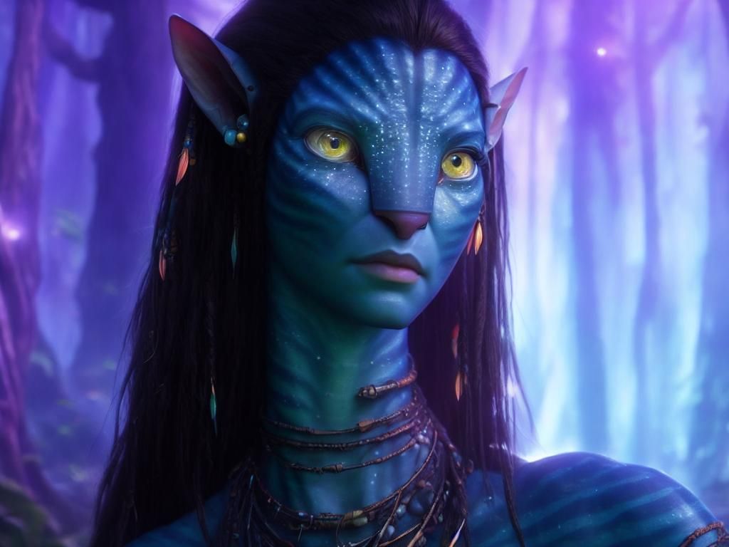 Neytiri of Avatar: A Feminine Na'vi on Pandora
