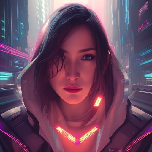 Cyberpunk CITY Girlfriend