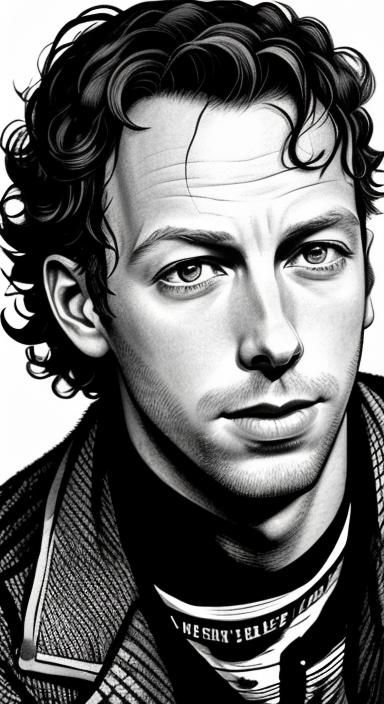 Chris Martin / 40s aesthetic