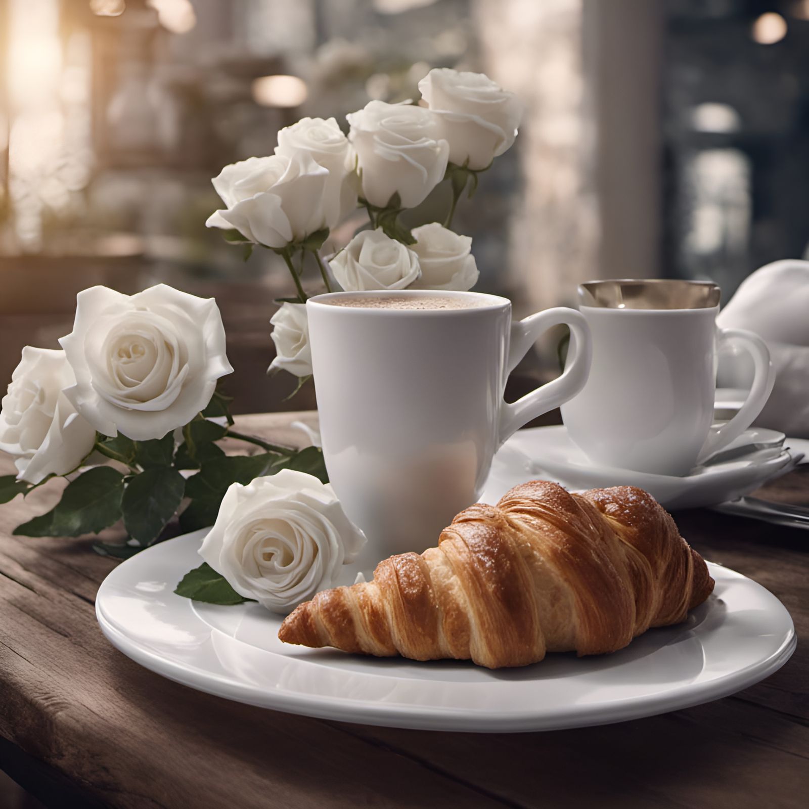 Coffee, Croissant, and Roses: Matte Painting in Unreal Engin...