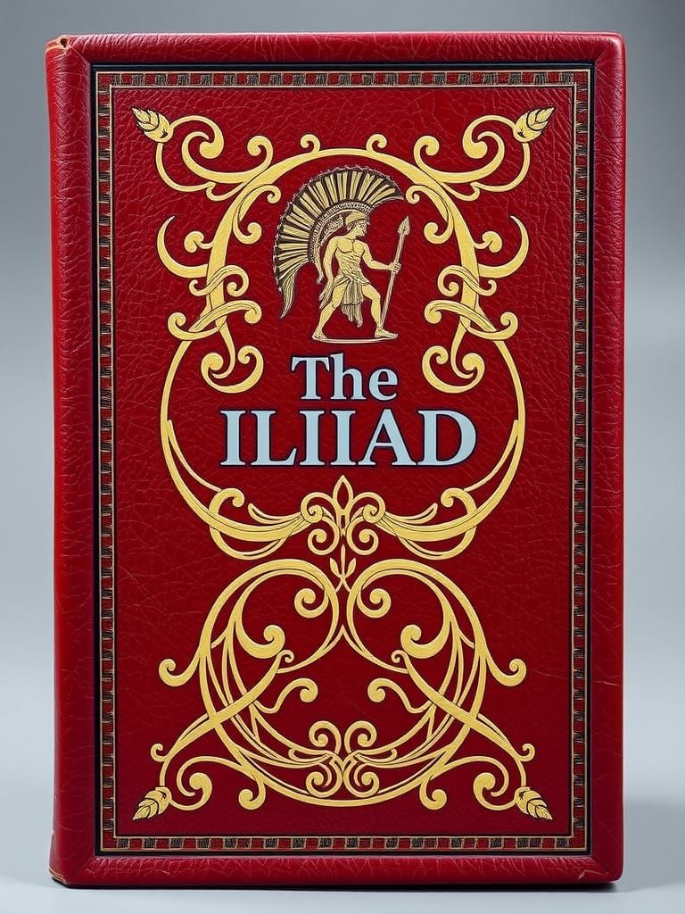 Book cover for Calibre/Librera - The Iliad - fail