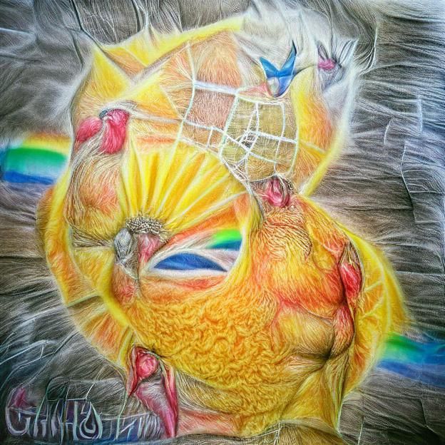 AI Generated Image From Empty Prompt