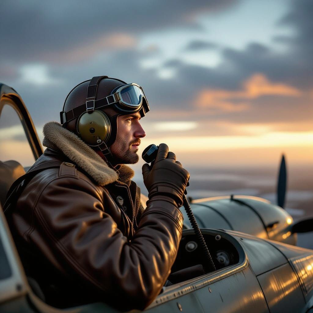 WWII Pilot Scans Wartime Horizon in Desperate Search for Mis...