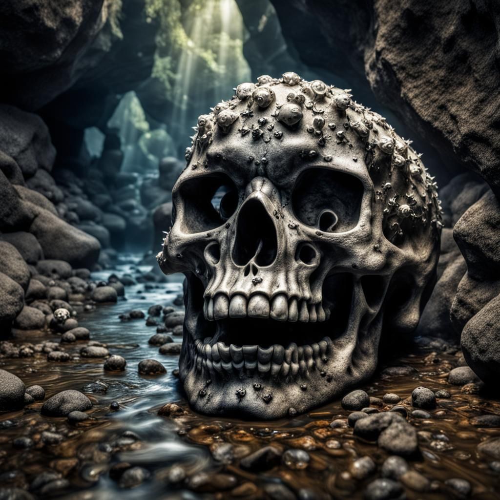 Crystal Skull in Creekside Underground