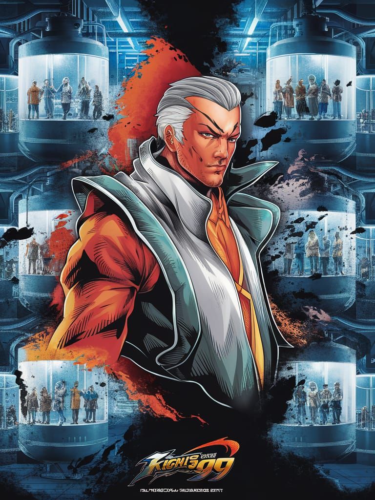 Richard Madden as Krizalid in High-Tech Lab