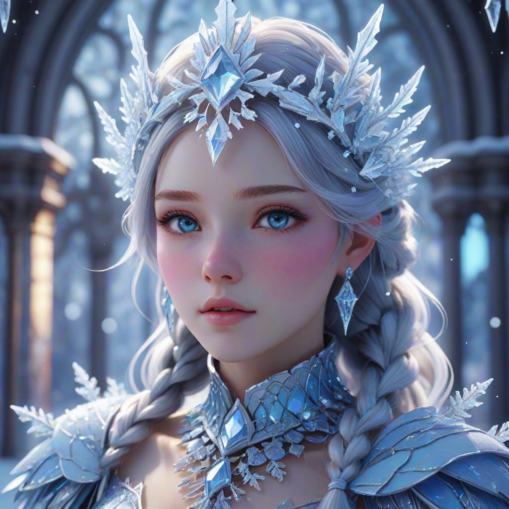 Ethereal Ice Queen in Crystal Palace