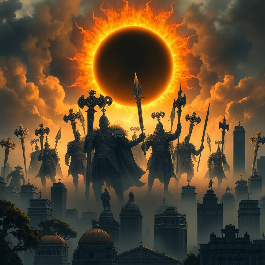 Army of Valhalla Descends Under Black Sun