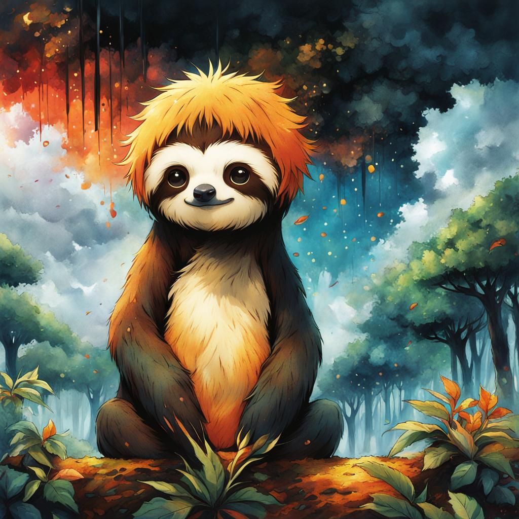 Sloth With A Nice Haircut