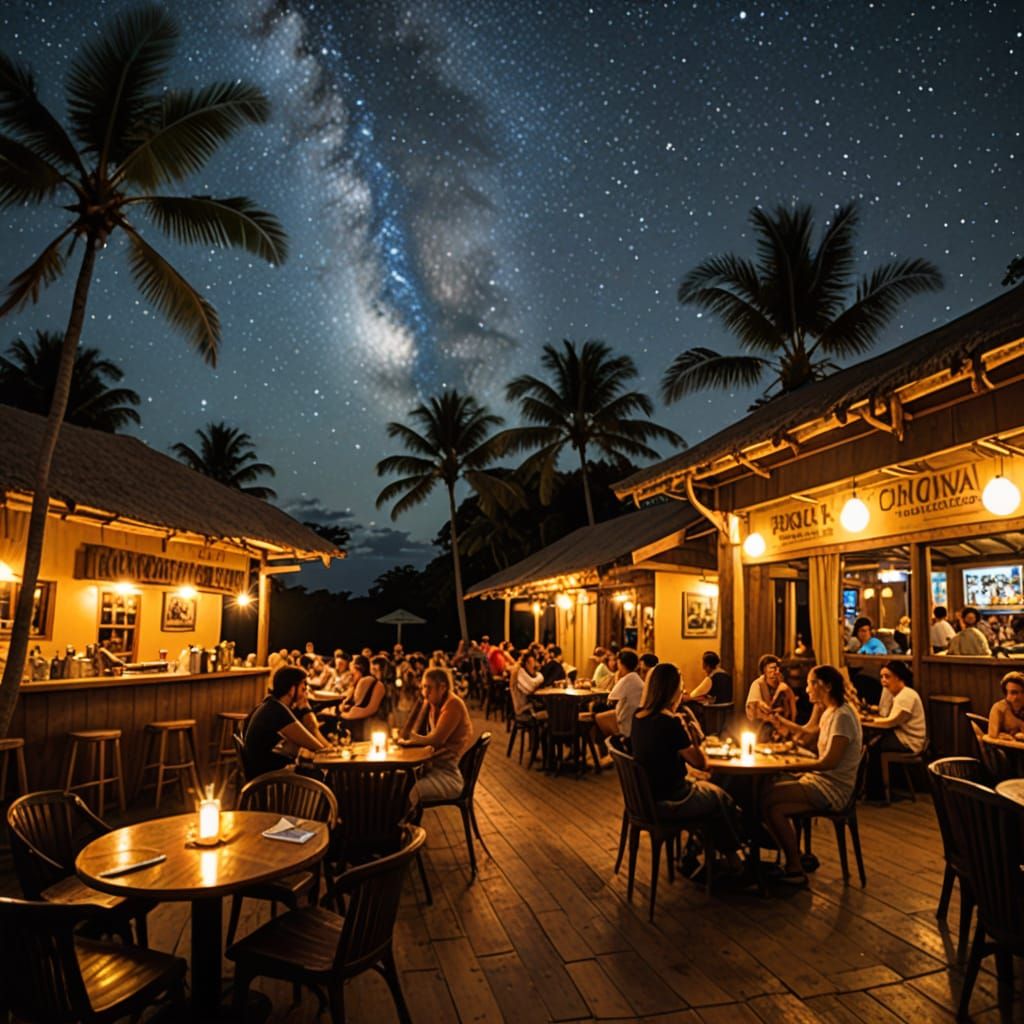 Amazing Nightcafe Tonga: An AI Interpretation