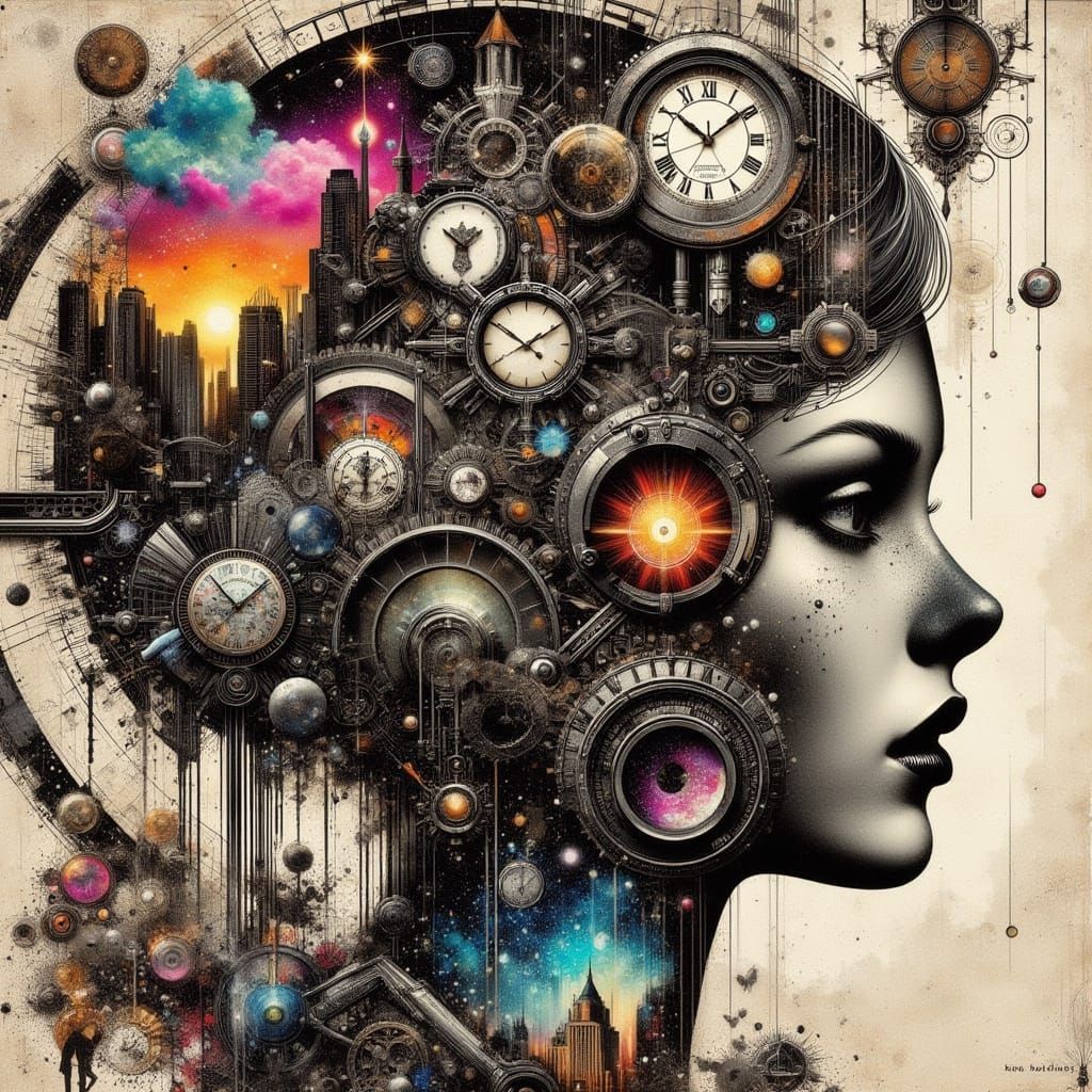 Cyberpunk Clockwork Masterpiece