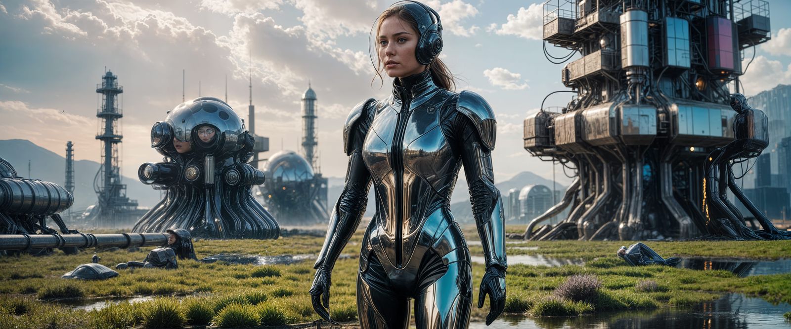 Ethereal Liquid Siren in Resplendent Armor