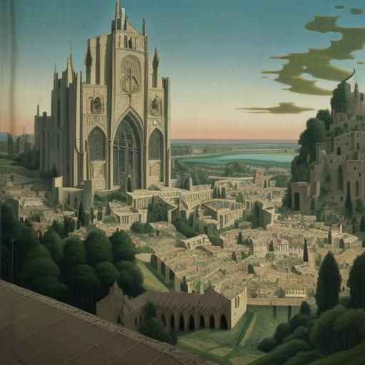 Toledo Dreamscape: A Victorian Fairy Painting