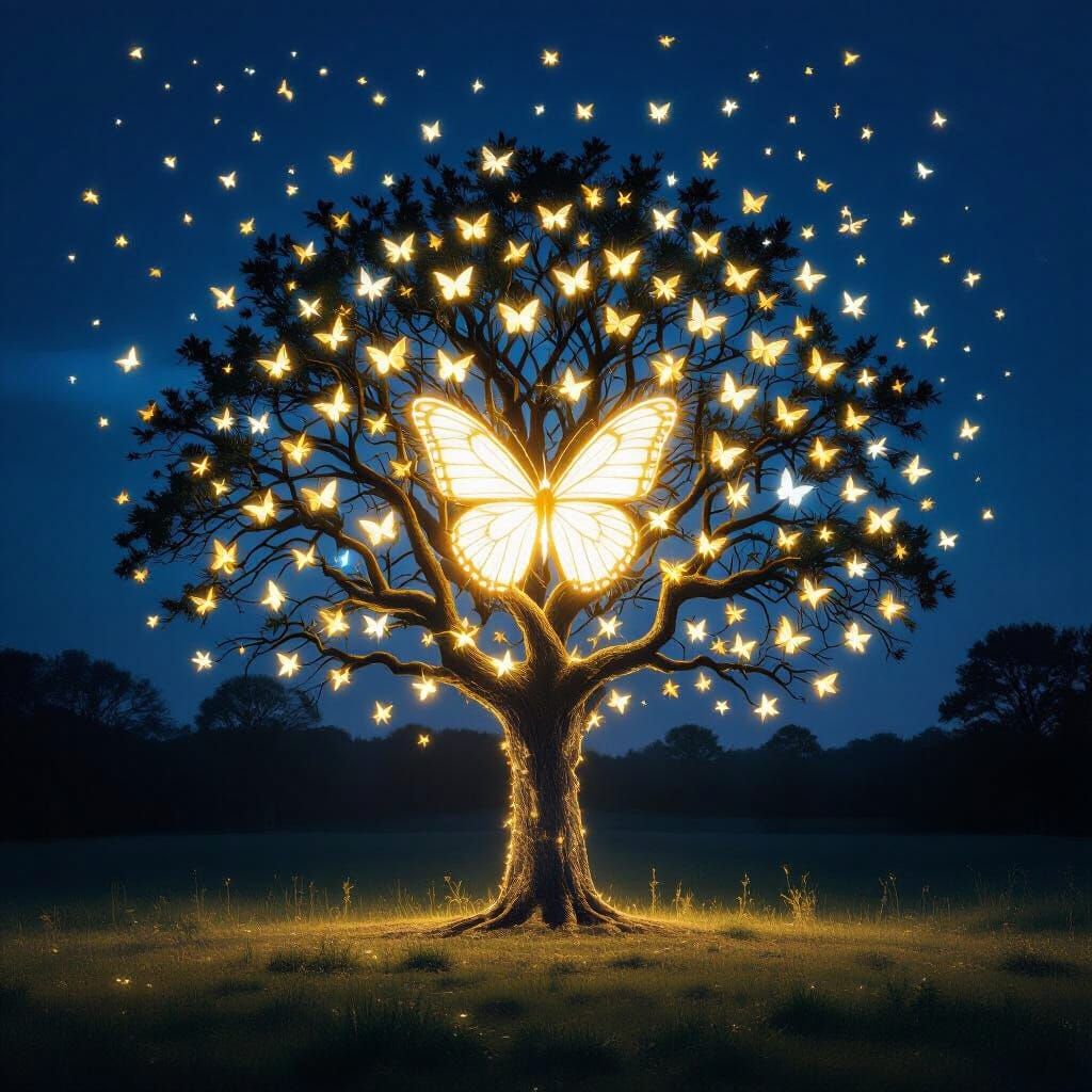 Luminous Butterflies Illuminate the Tree of Life