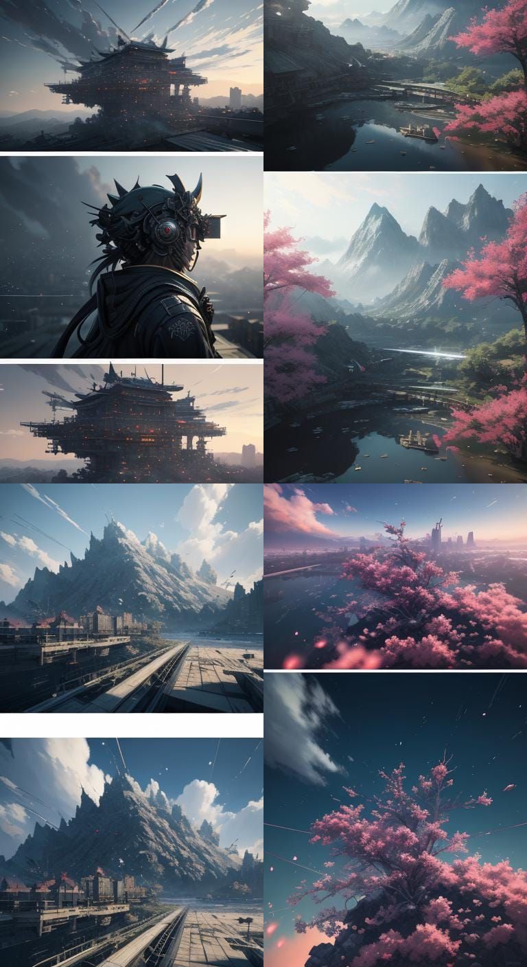 Aesthetic 3D Anime Art Inspired by Genshin Impact