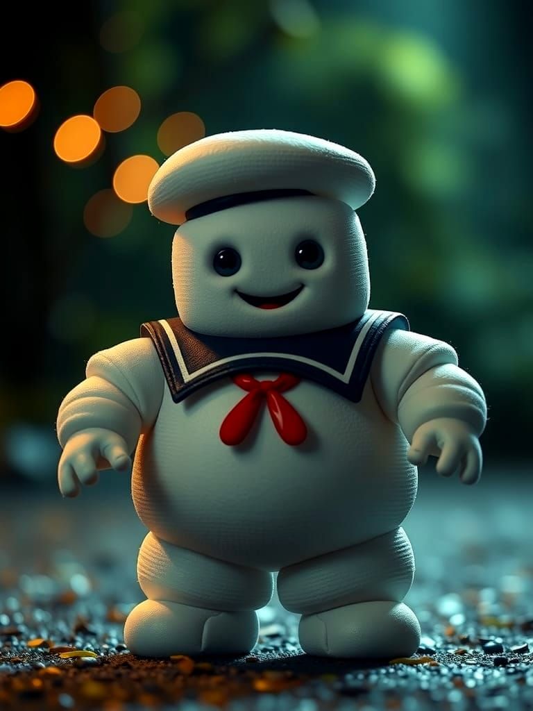 Detailed Portrait of Baby Stay Puft Monster