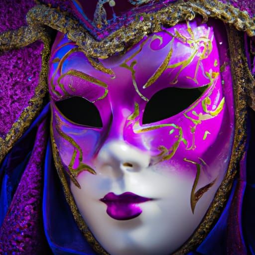 Ornate Venetian Carnevale Mask