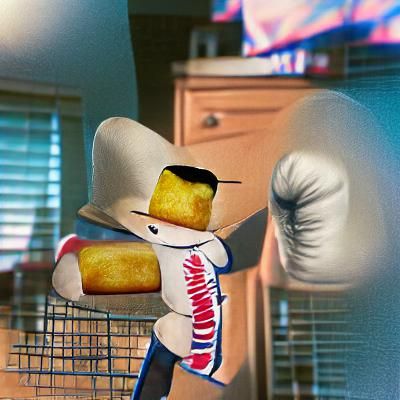 Angry Twinkie Boy Ready for a Fight
