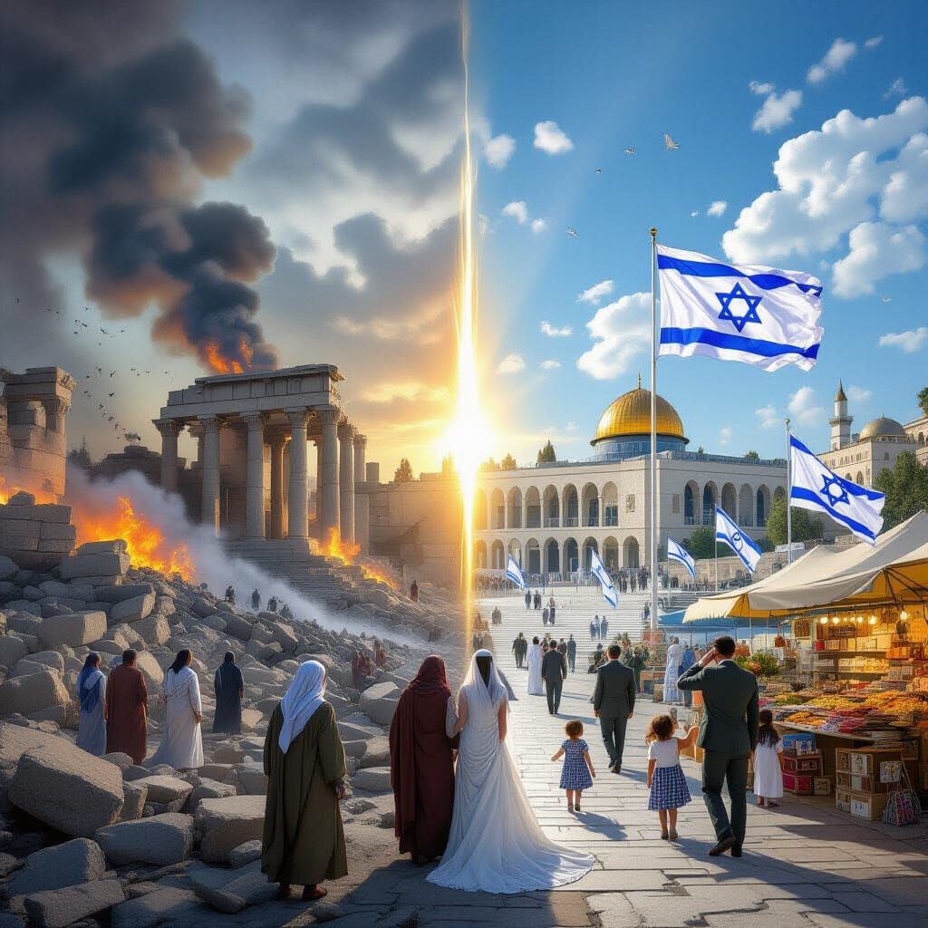 Temple Destruction and Jewish Nation Rebirth