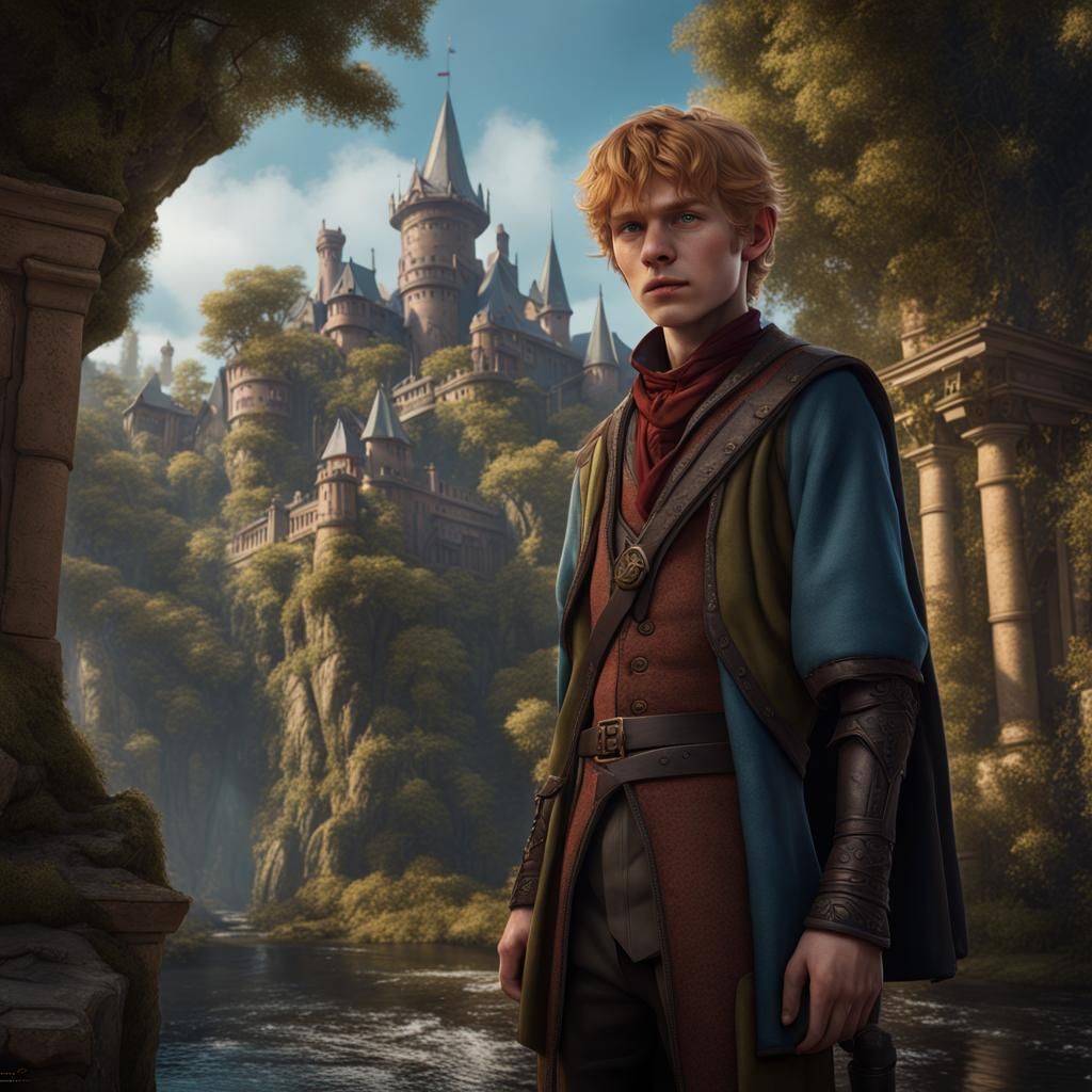 Fantasy Student Matte Painting in Deep Color