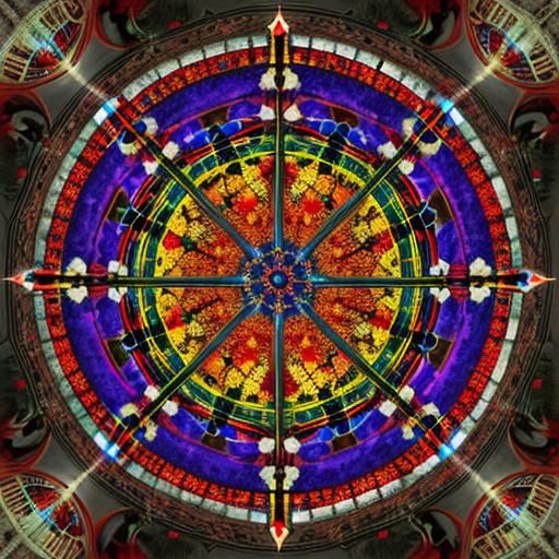 Eerie Spectral Image Depicting Uncanny Chilling Scene