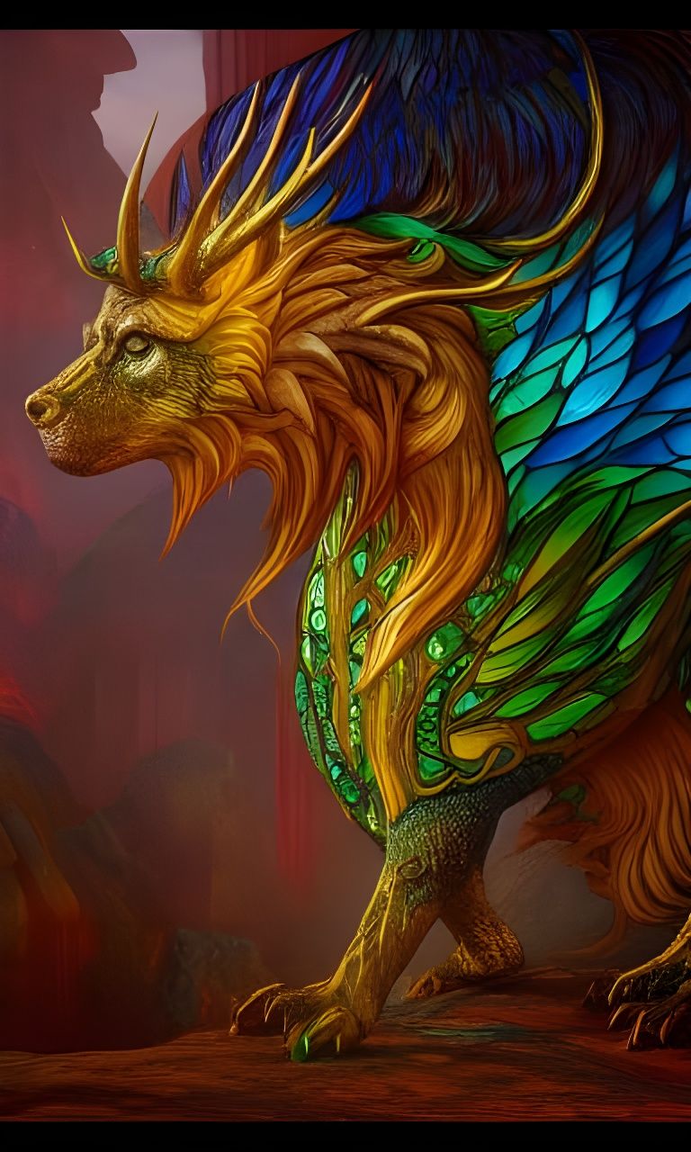 Stained Glass Chimera