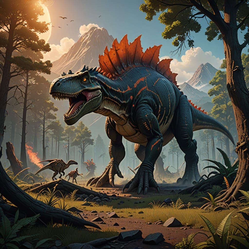 Prehistoric Wonders in a Primal Landscape