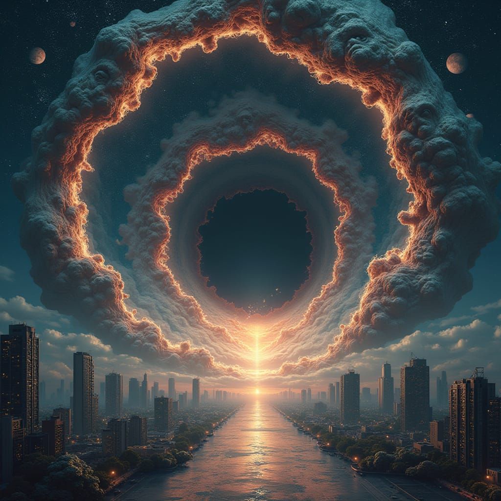 Cosmic Entities Emerge from Singularity in Fractal Tapestry ...