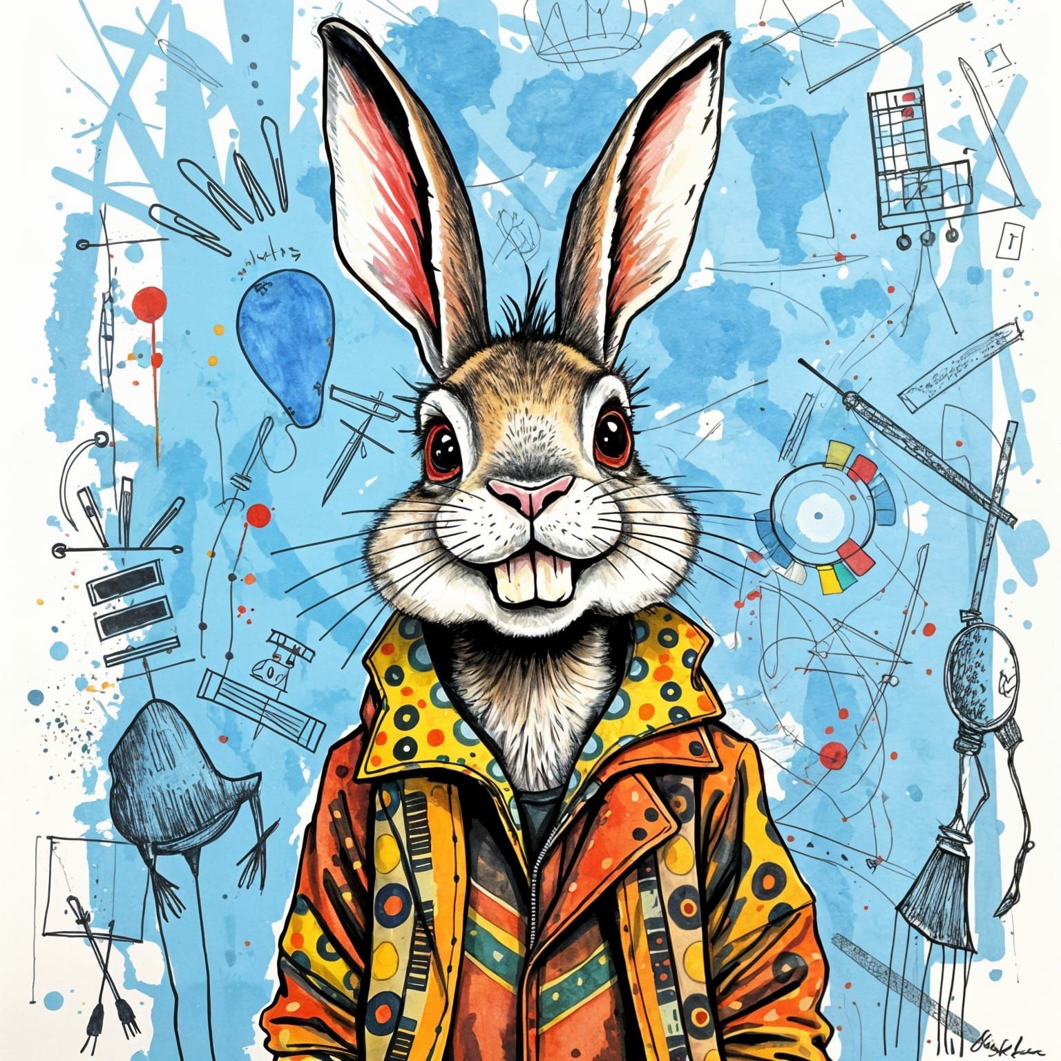 Rabbit Portrait III