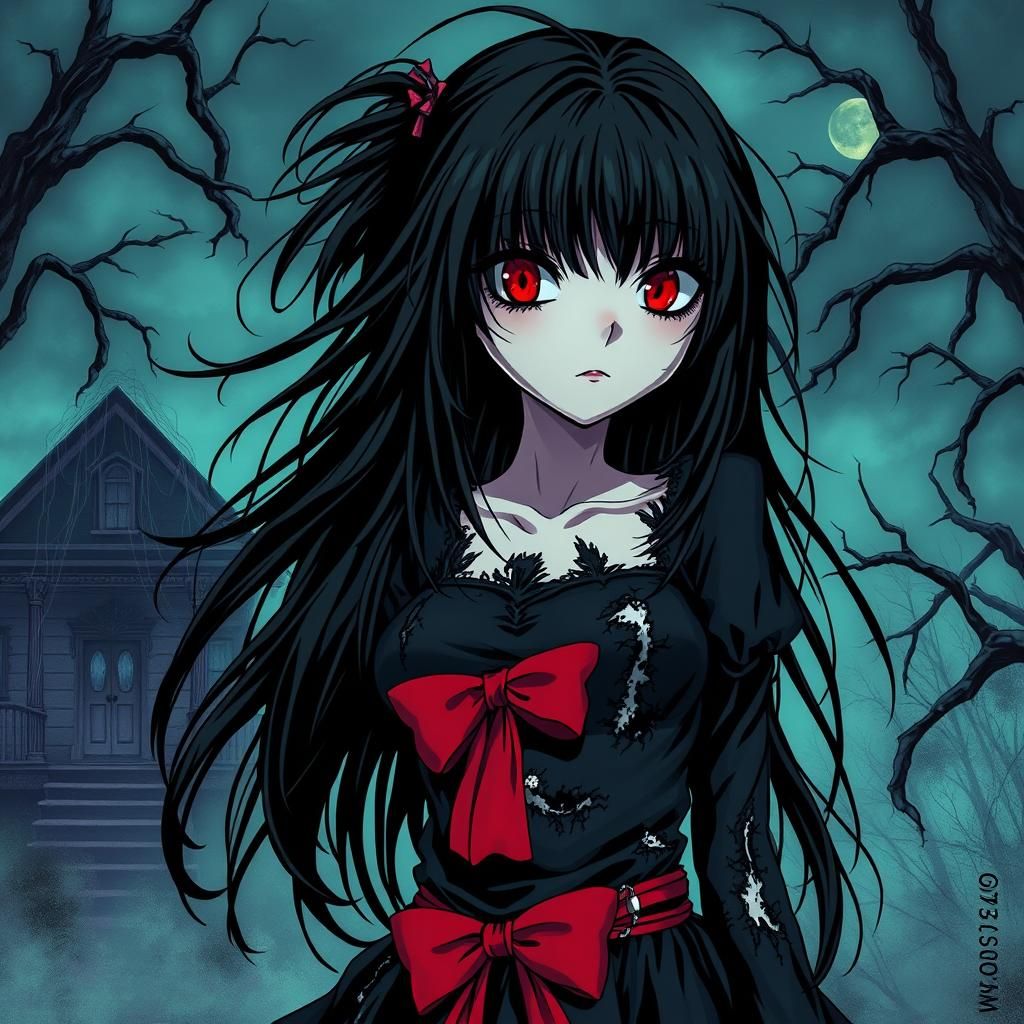 Anime Girl in Haunted House, Shonen Style