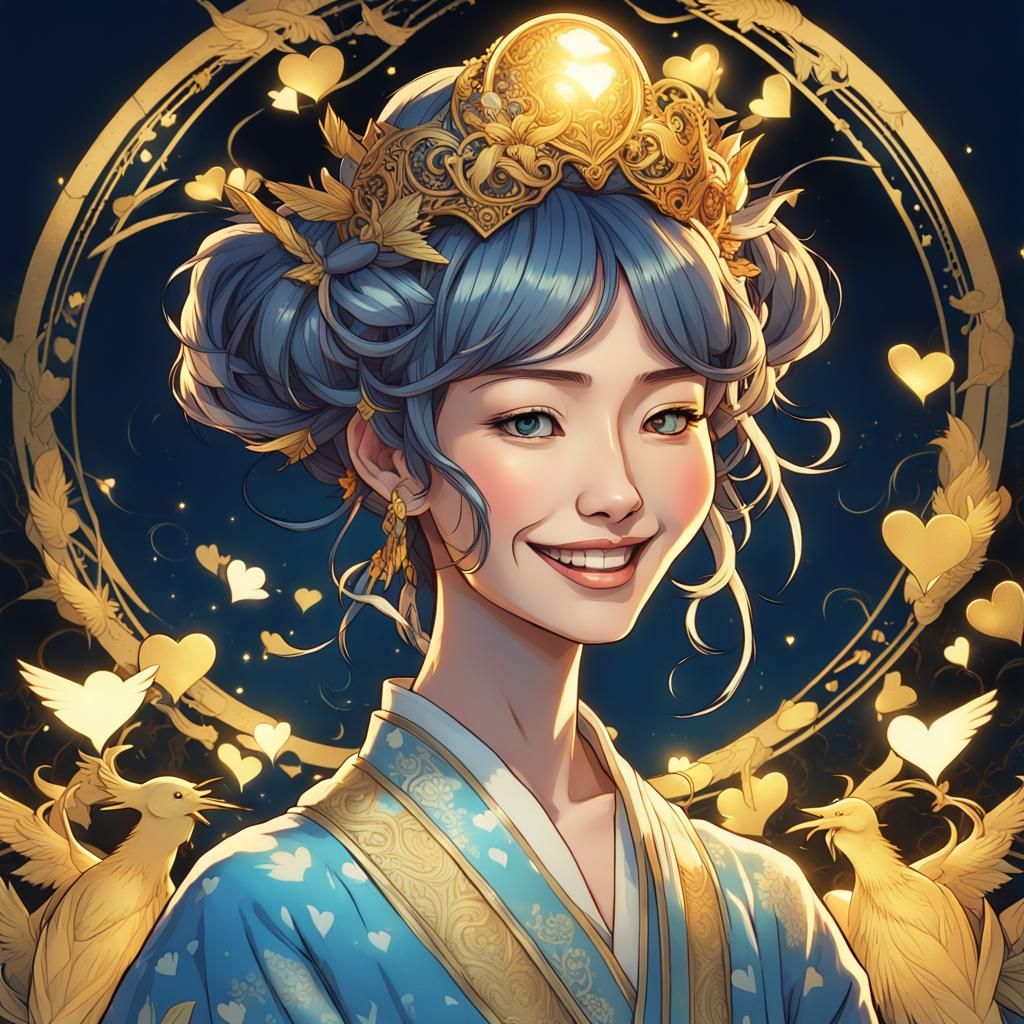 Japanese Golden Heart Princess #2