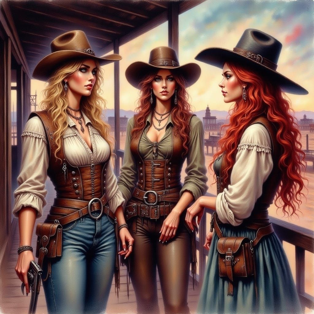 Calamity Jane: "Well, well, look who just rode in, bold as a...