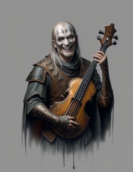 a medieval zombie singer