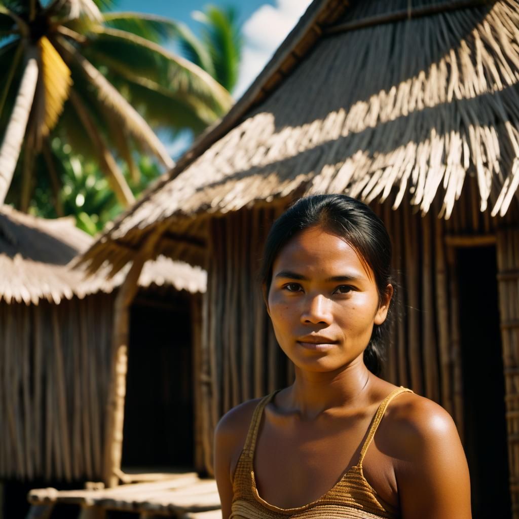 a Kiribati woman