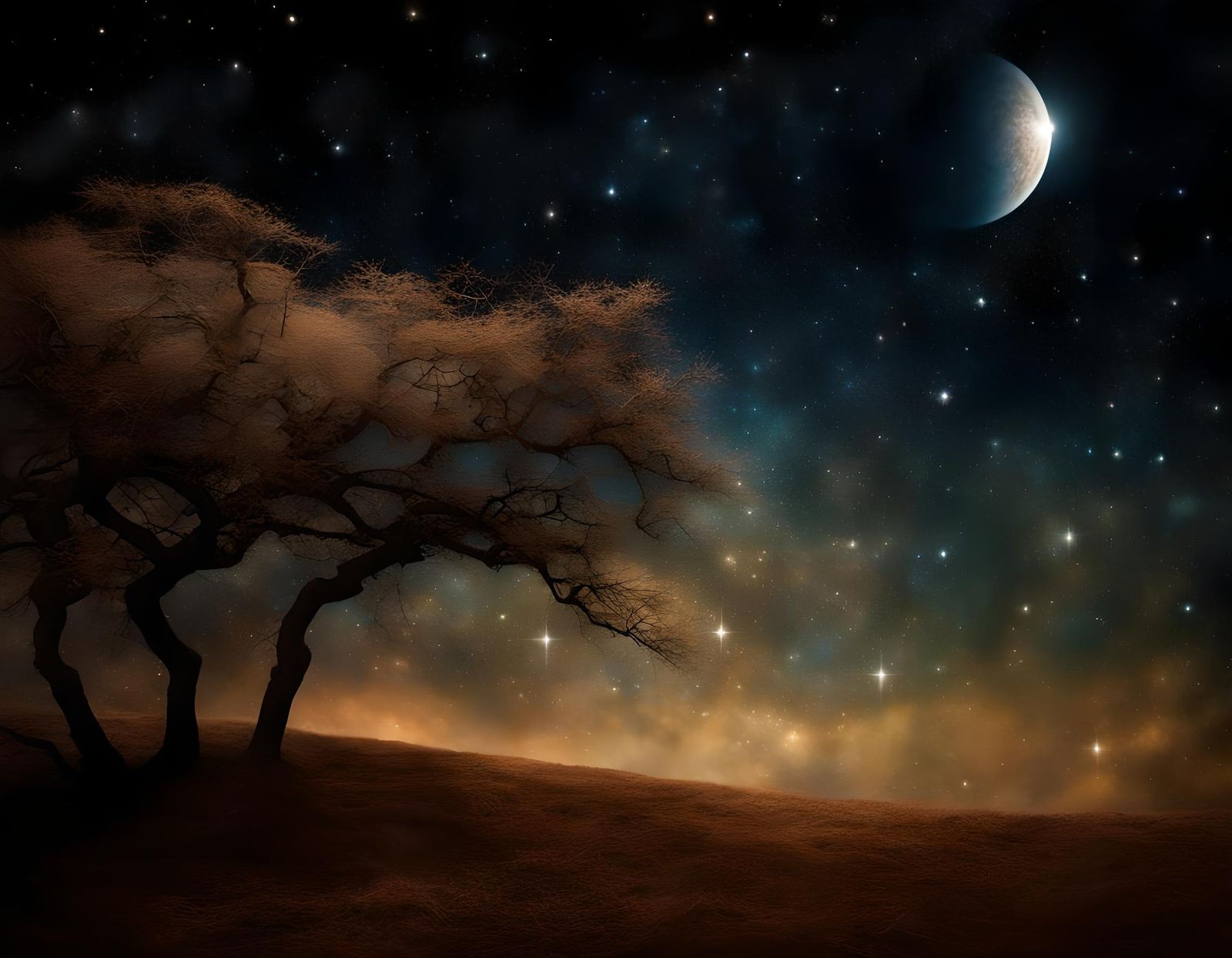 Stardust Tapestry: Whispers of Celestial Epiphany