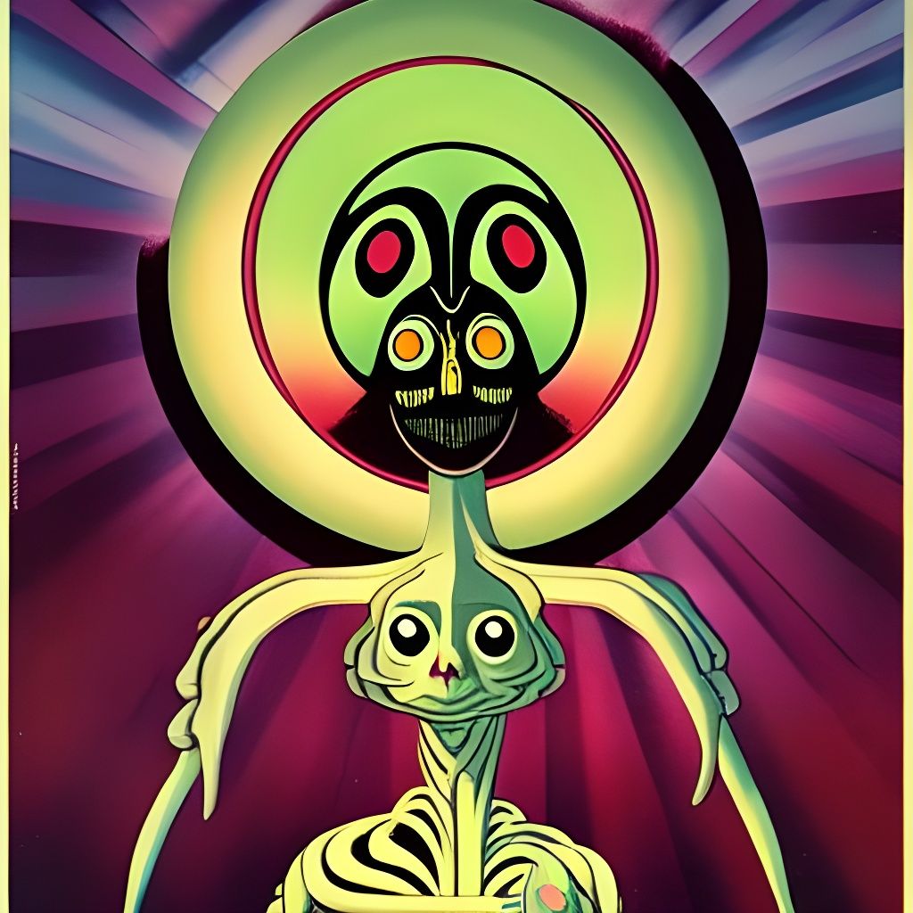 Gashadokuro Express: Lo-Fi Fantasy Movie Poster