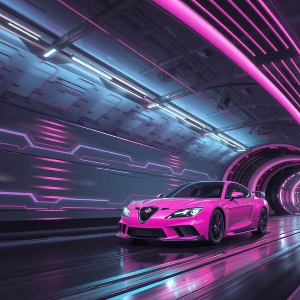 Abstract Wild Ride Generated by AI