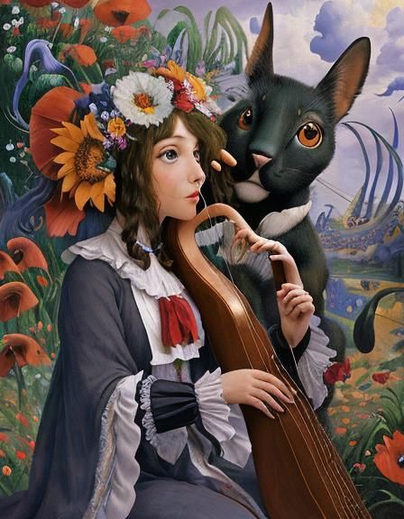 Dreamlike Utopia: Anthropomorphic Flowers in Surrealist Oil ...