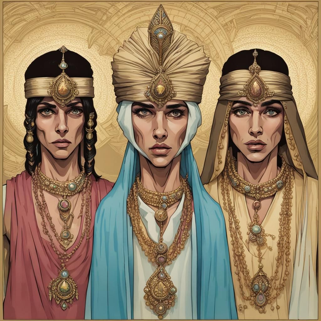 Three Wise Transgender Men