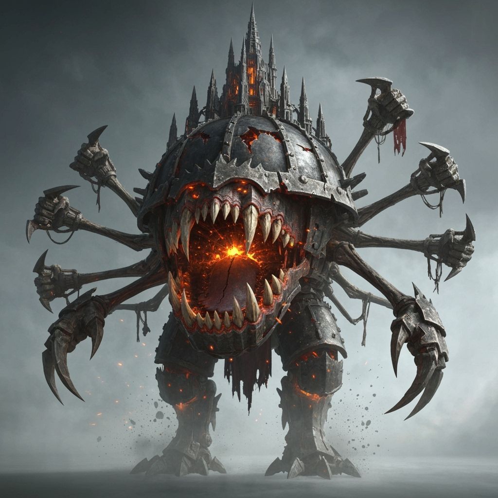Helmok, The Maw of Ruin: Cathedral Spire Boss Form
