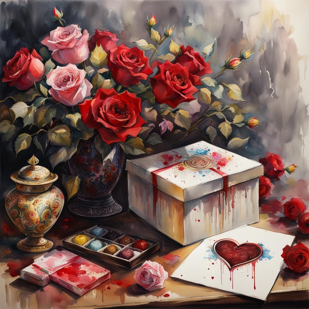 Chocolate and Roses for my Gothic Lover